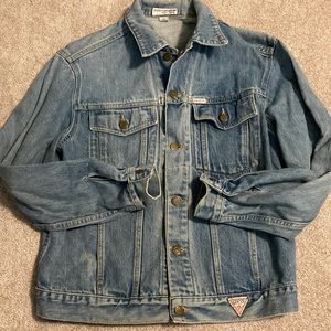 Vintage Guess denim jacket in size medium